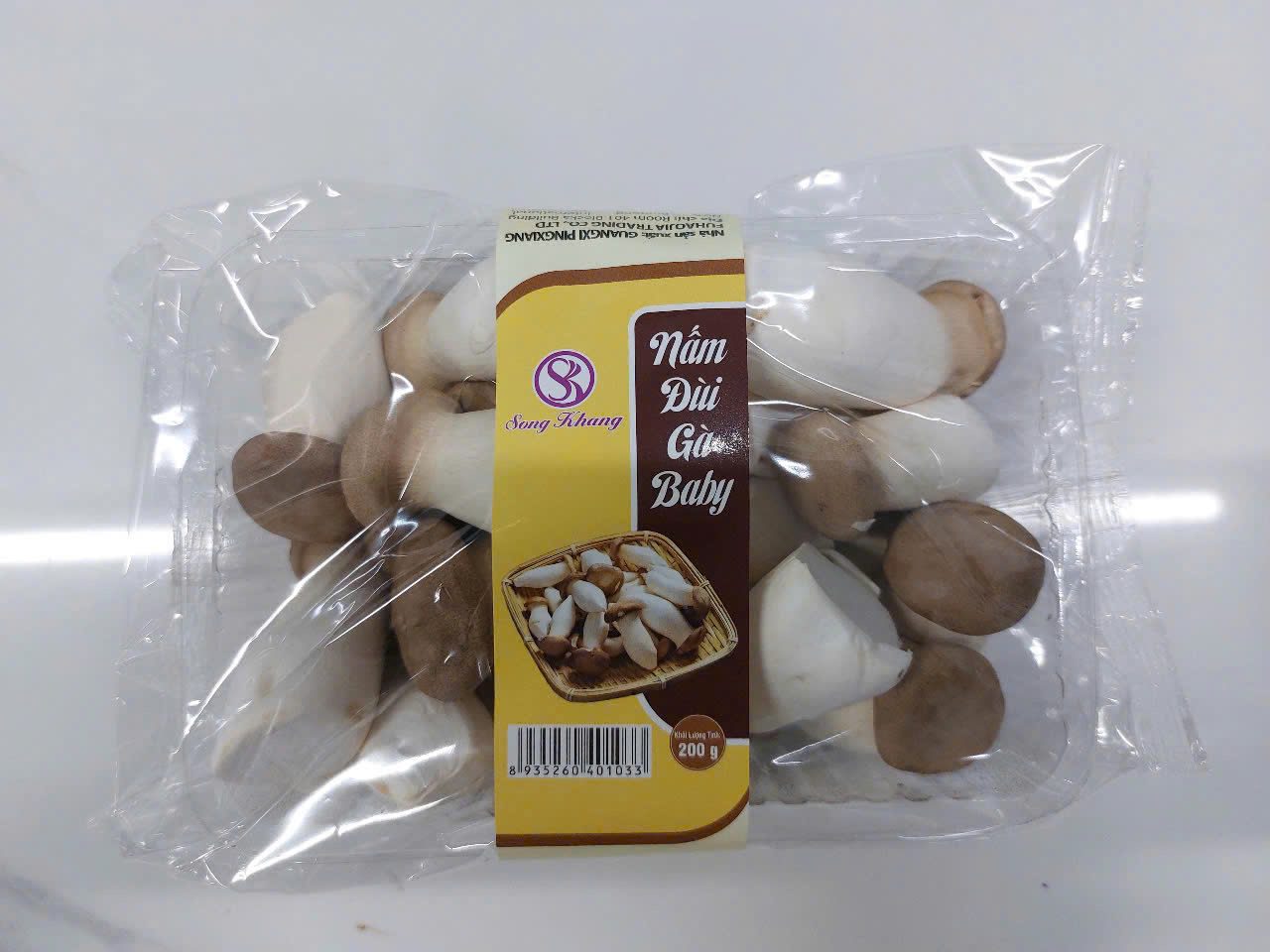 Nấm đùi gà baby TQ 200g