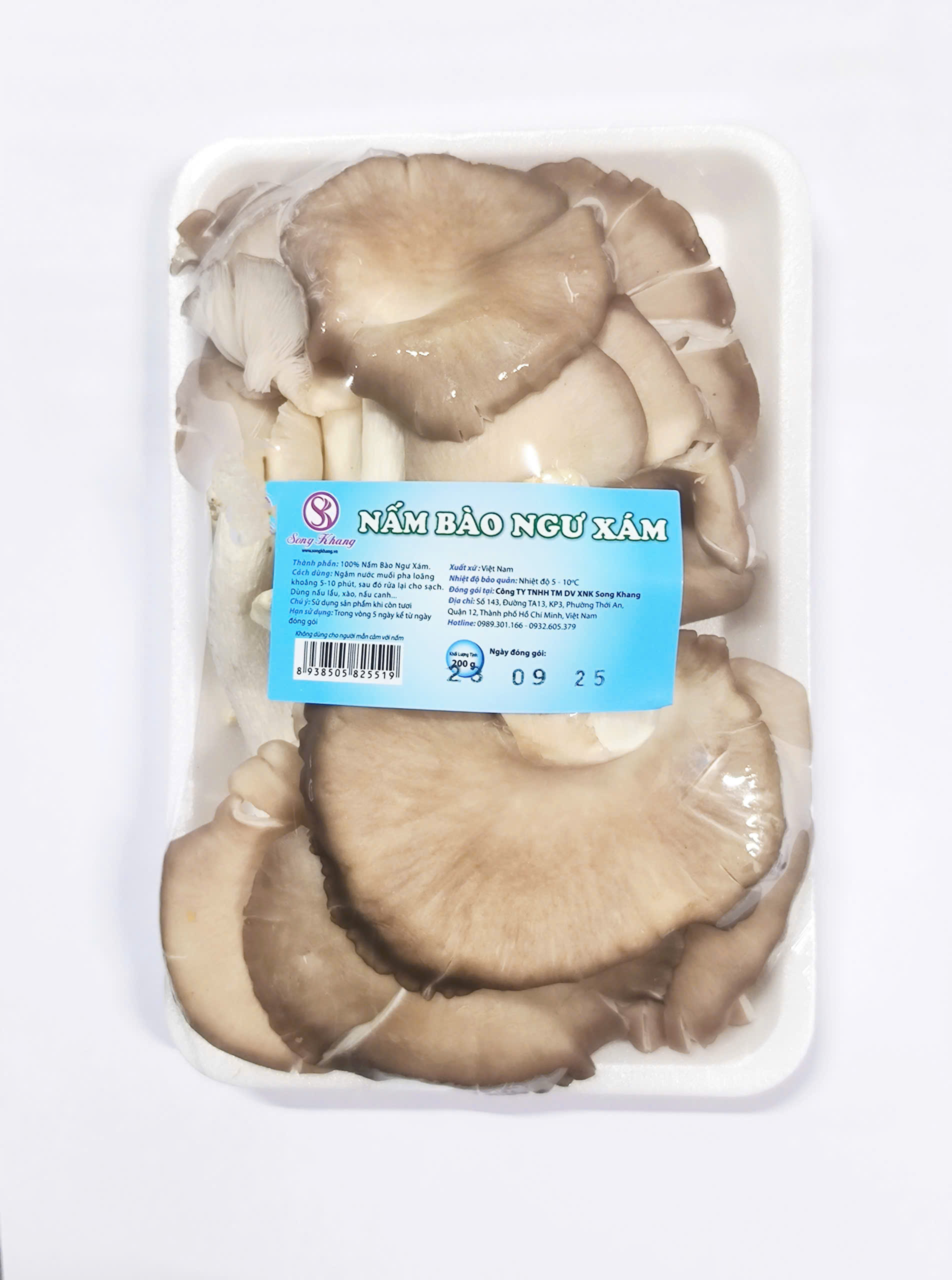 Nấm bào ngư xám 200g